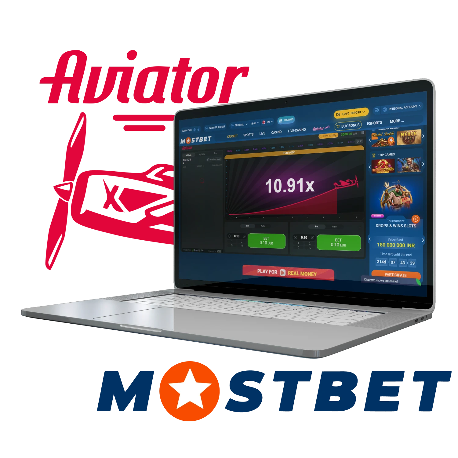 Cómo empezar a jugar al juego Aviator en Mostbet