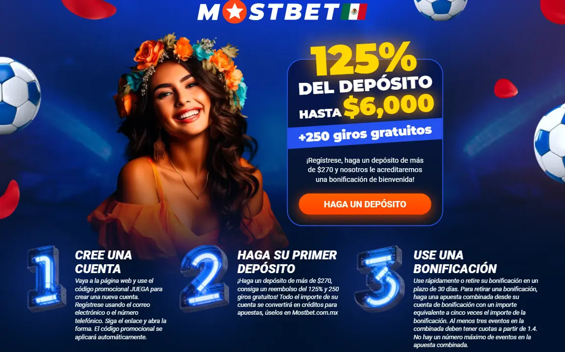 Mostbet bono Mexico